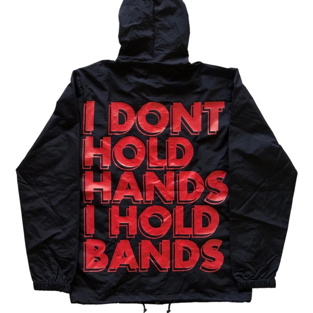 EXTREMELY RARE HP more bands less friends windbreaker